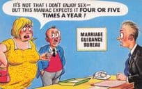 Marriage Comic Postcards