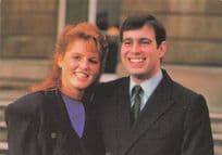 Marriage of Prince Andrew & Miss Sarah Ferguson Royal Wedding Postcard