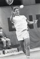 Martin Jaite of Argentina Tennis French Open 1986 Press Photo