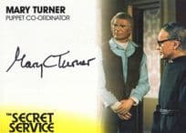 Mary Turner Gerry Anderson Secret Service Puppeteer Autograph Card