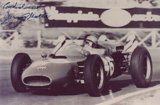 Massimo Natili Formula 1 Grand Prix Driver Hand Signed Photo