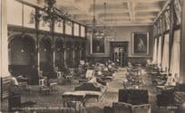 Matlock Smedleys Hydro Drawing Room RPC Postcard
