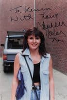Maureen Nolan of The Nolans By Her Car Private Hand Signed Photo