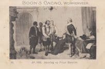 Maurice Prince Of Orange Prins Maurits 1623 Dutch Cacao Old Trade Card