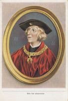 Maximilian I Holy Roman Emperor Painting Cigarette Card