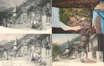 Meiringen Aareschlucht Hotel De Sauvage 4x Switzerland Postcard s