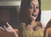 Mel B The Spice Girls Advertising Comic Postcard