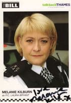 Melanie Kilburn as PC Laura Bryant The Bill ITV Hand Signed Cast Card Photo