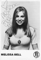 Melissa Bell Neighbours Hand Signed Cast Card Photo