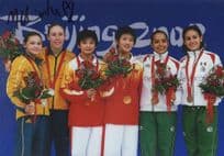 Melissa Wu Australian Diver Olympic Games Hand Signed Photo
