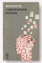 Memento Christopher Nolan Film Movie As Rare Old Book Cover Postcard