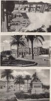 Messina Military Italian Army Monument & Palazzo Cathedral 3x RPC Postcard s