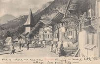 Meyringen 1903 Switzerland Postcard