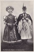 Mezokovesdi Volegeny es Menyasszony Hungary RPC Postcard