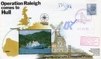 MG Fell of Hull Humberside Ports Operation Raleigh Hand Signed FDC