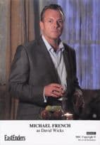 Michael French Eastenders Rare Alternative Hand Signed Cast Card Photo & MORE