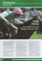 Michael Hills Horse Race Racing Jockey Hand Signed Picture