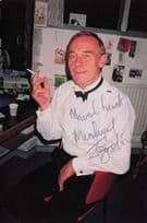 Michael Jayston of Dr Who RARE Dressing Room Hand Signed Photo