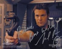 Michael Shanks Daniel Jackson in Stargate SG1 Large 10x8 Hand Signed Photo
