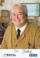 Michael Starke The Royal TV Show Signed Cast Card Photo