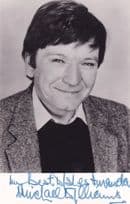 Michael WIlliams Z Cars Judi Dench Husband Vintage Hand Signed Photo