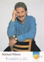 Michael Wilson GMTV Breakfast TV Hand Signed Cast Card Photo