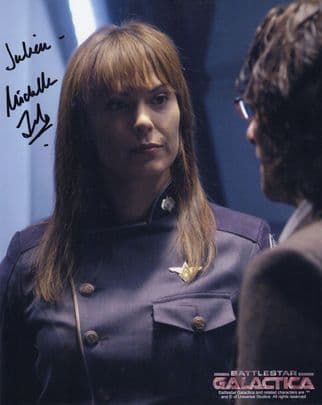 Michelle Forbes Battlestar Galactica Large 10x8 Hand Signed Photo