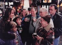 Michelle Fowler Leaves For America 1995 BBC Eastenders Press Photo