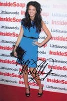 Michelle Keegan Coronation Street 2009 TV Soap Award 12x8 Hand Signed Photo