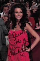 Michelle Keegan Coronation Street 2009 TV Soap Awards 12x8 Hand Signed Photo