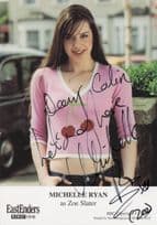 Michelle Ryan as Zoe Slater Eastenders Hand Signed Cast Photo