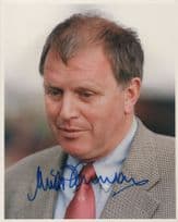 Mick Channon Upper Lambourn Horse Racing Trainer Hand Signed Photo