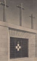 Military Memorial of Redipuglia Ingresso Alla Cappella Italian Old Postcard