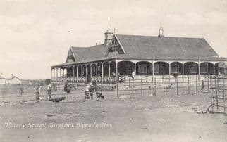 Military School Naval Hill Bloemfontein South Africa Old Postcard