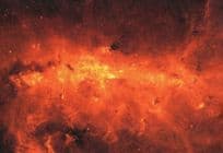 Milky Way Dust Spitzer Outer Space Telescope Astronomy Postcard