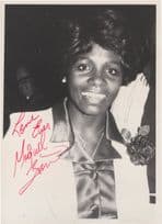 Miquel Brown Soul Singer of Sinitta Amii Stewart Hand Signed Photo