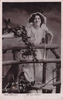 Miss Alice Crawford Edwardian Actress Hand Signed Philco Postcard