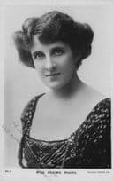 Miss Decima Moore Old Opera Singer Soprano Hand Signed Photo Postcard