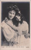 Miss Jessie Bateman & Iris Hawkins Shakespeare Actress Hand Signed Postcard