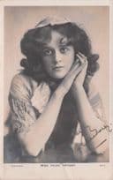 Miss Maude Antony Edwardian Actress Hand Signed Postcard