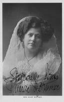 Miss Maude Mortimer Edwardian Singer Actress Hand Signed Postcard