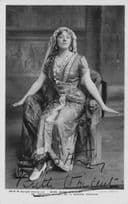 Miss Ruth Vincent Actress as Old Persian Queen Hand Signed Photo