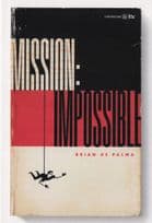 Mission Impossible Brian De Palma Film Movie As Rare Old Book Cover Postcard