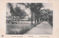 Moanda Belgium Congo African Mission Old Postcard