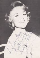 Moira Lister Stunning Old Hand Signed Photo