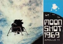 Moon Shot Apollo 1969 NASA Space Travel Postcard
