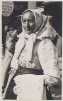 Moravia Costume Fashion Vintage Czech Real Photo Postcard