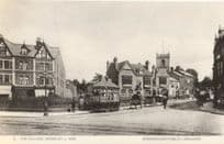 Moseley Village in Victorian 1895 Birmingham Rare Photo Postcard