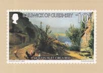 Moulin Huet Baliwick Of Guernsey Victorian Stunning Painting Postcard