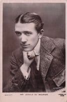Mr Gerald Du Maurier Historic Actor Theatre Manager Hand Signed Photo